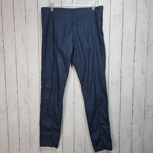 Prairie Underground Womens Blue Lightweight Denim Nouveau Pants Size XL Side Zip